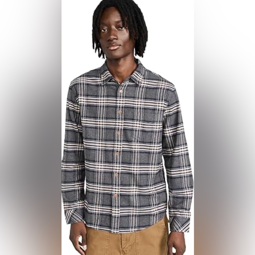 Men’s Rails Forrest plaid button up size Large